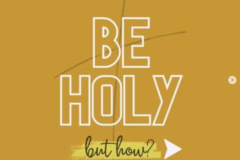 be holy