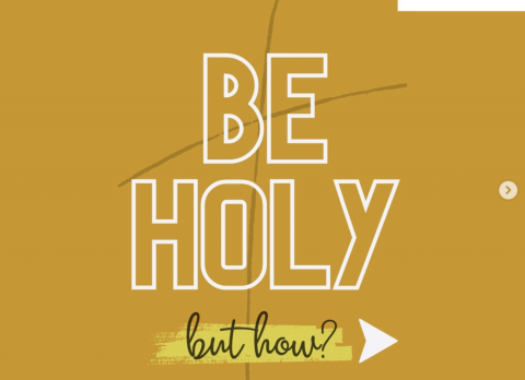 be holy